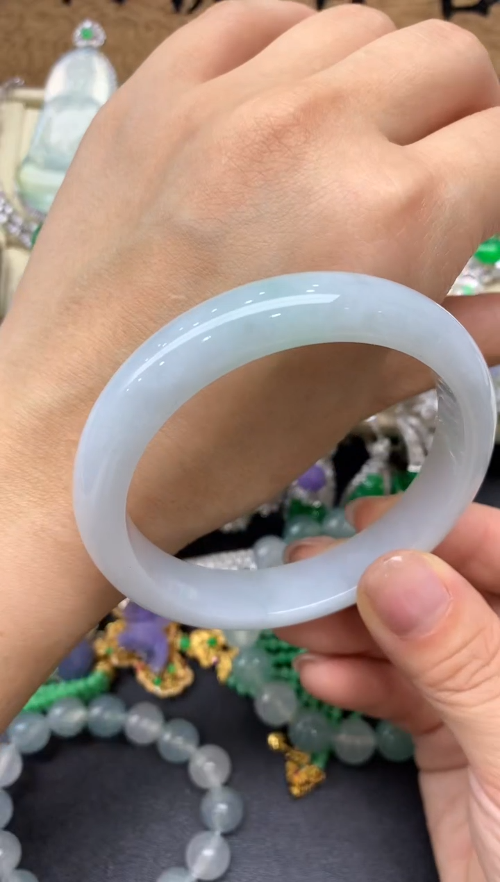 【闪购商品】翡翠手镯未镶嵌124-中国好珍宝