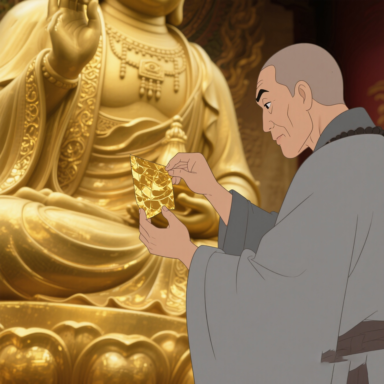 地老师手工贴琻（香包福卡)A1