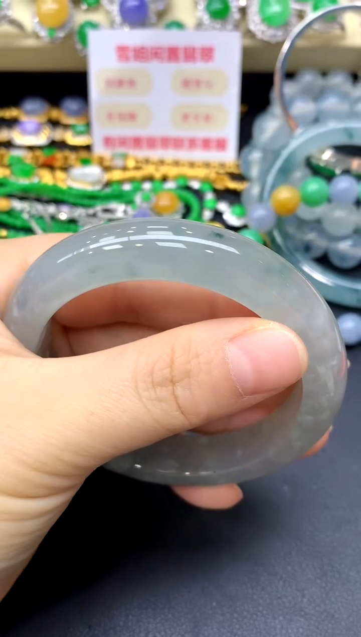 未镶嵌手镯翡翠163-中国好珍宝