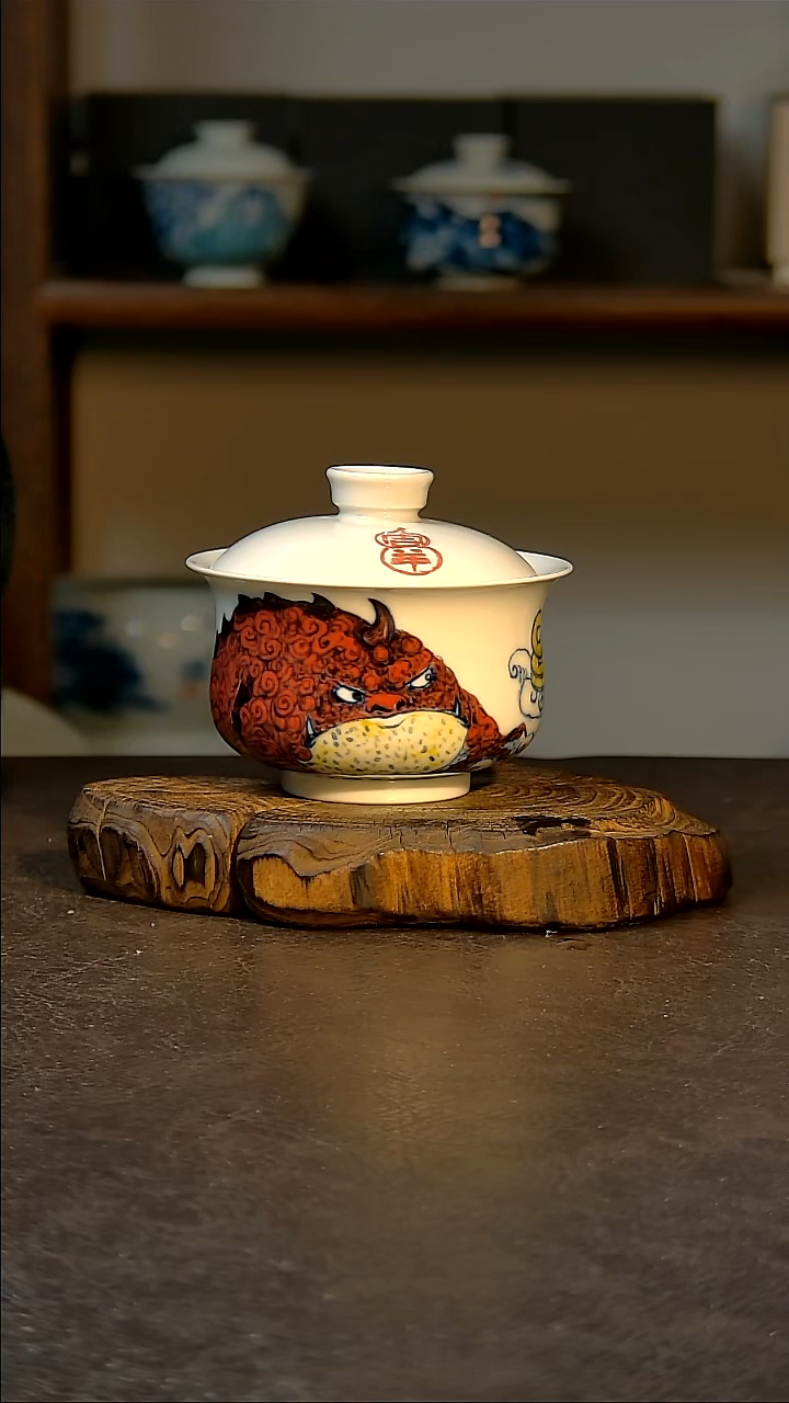 精**石景德镇闲一堂茶器