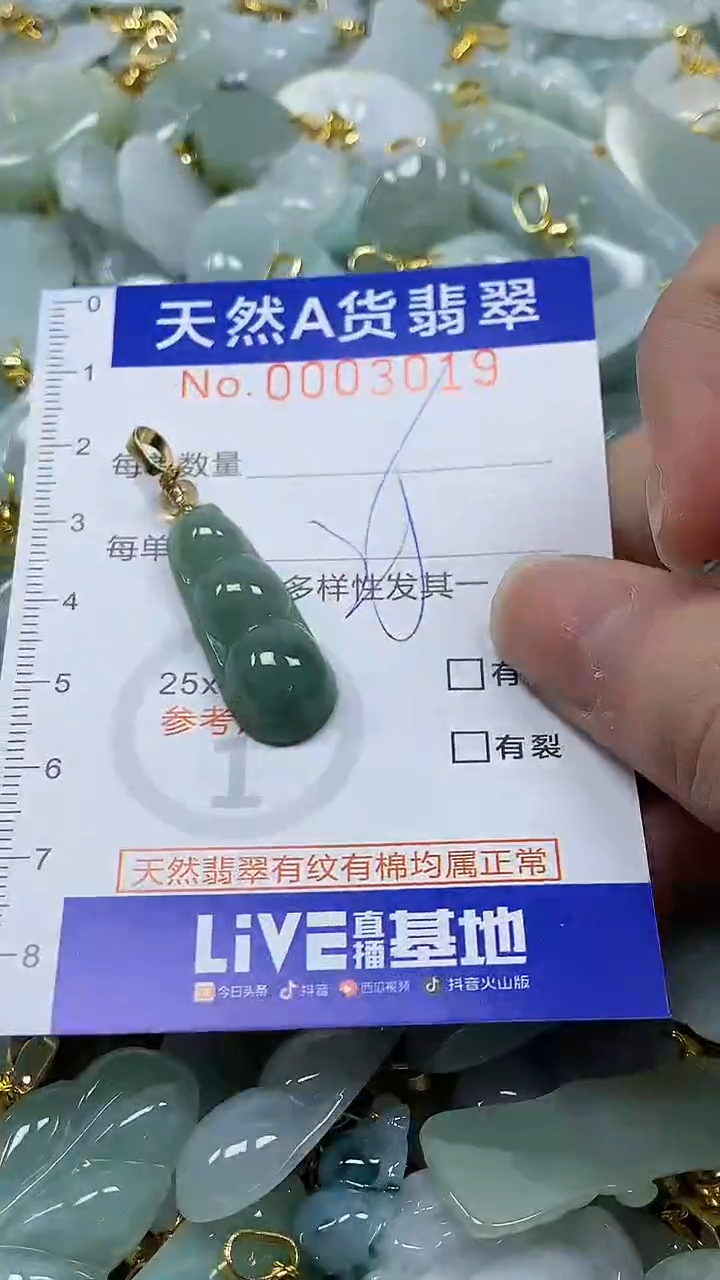 颈饰未镶嵌翡翠纯天然a货翡翠