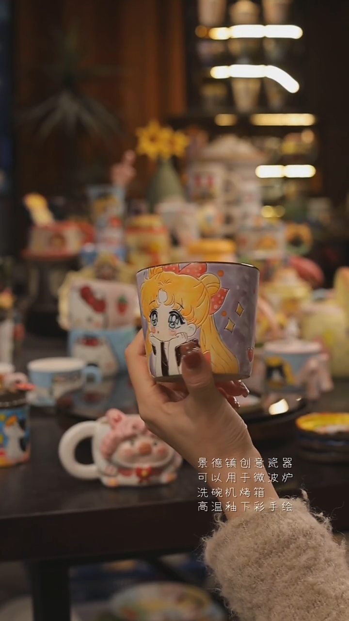 景德镇釉下彩绘设计师款式陶瓷