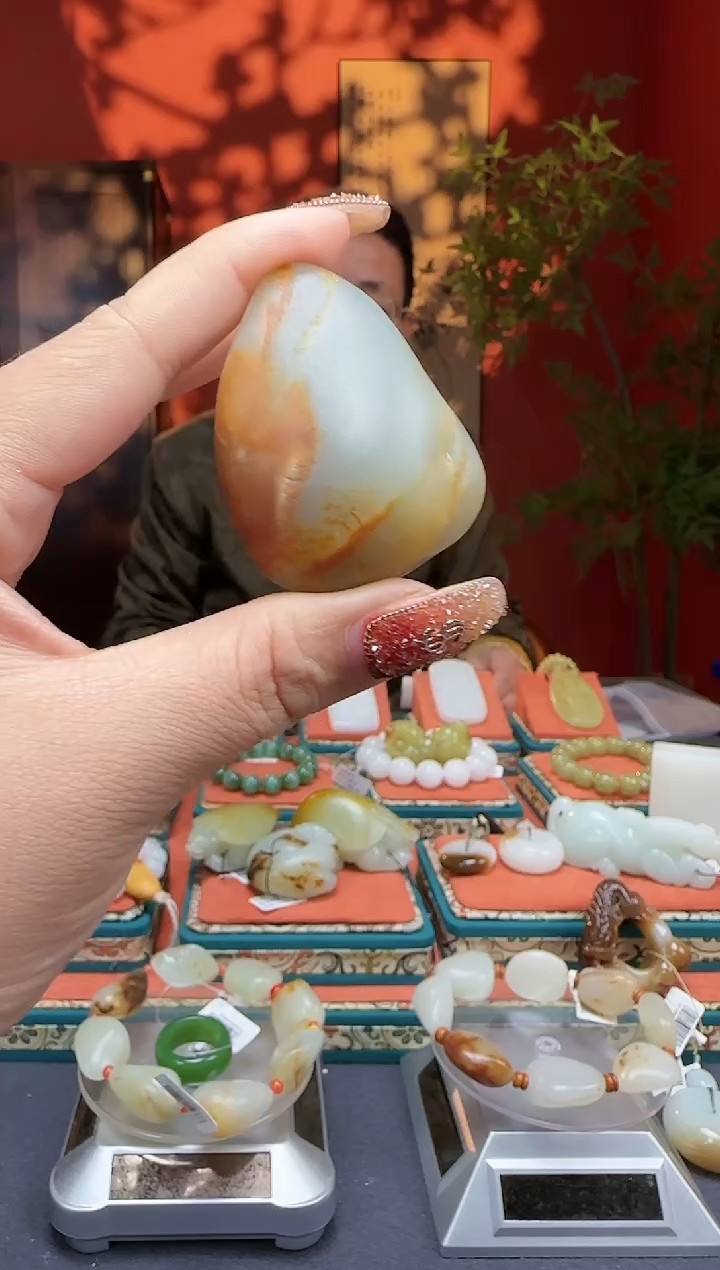 【闪购商品】和田玉手把未镶嵌手把53克