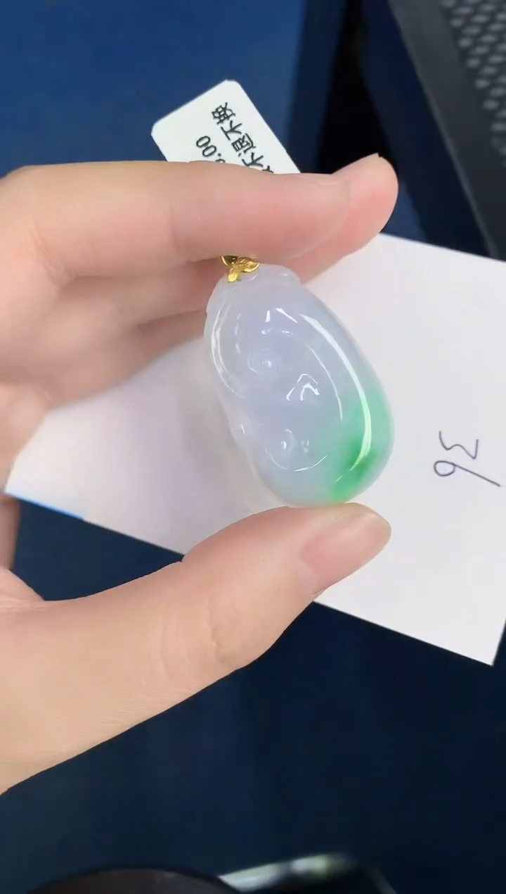 【闪购商品】翡翠颈饰18K金镶嵌000000000