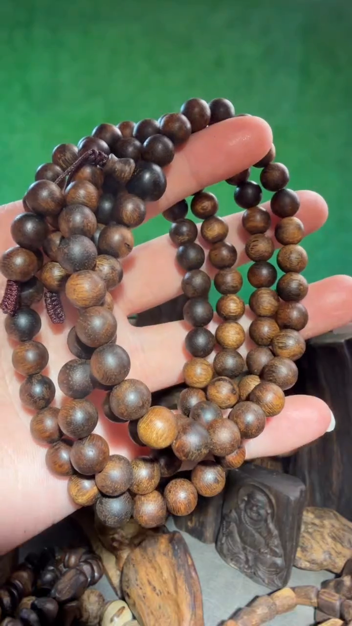 沉香手串海南白棋多样性发一
