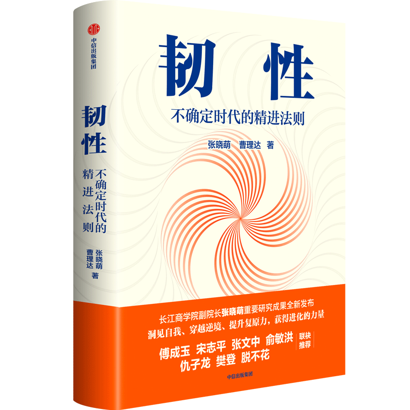 韧性：不确定时代的精进法则 心理提升培养人才缓解实用