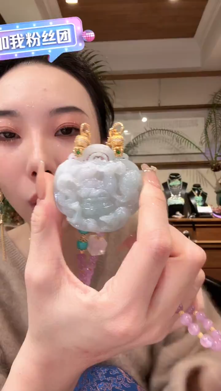 【闪购商品】翡翠颈饰未镶嵌国风