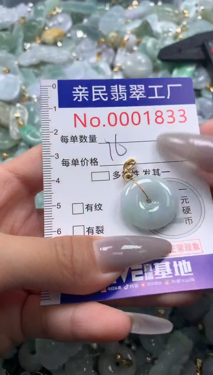 颈饰未镶嵌翡翠1833