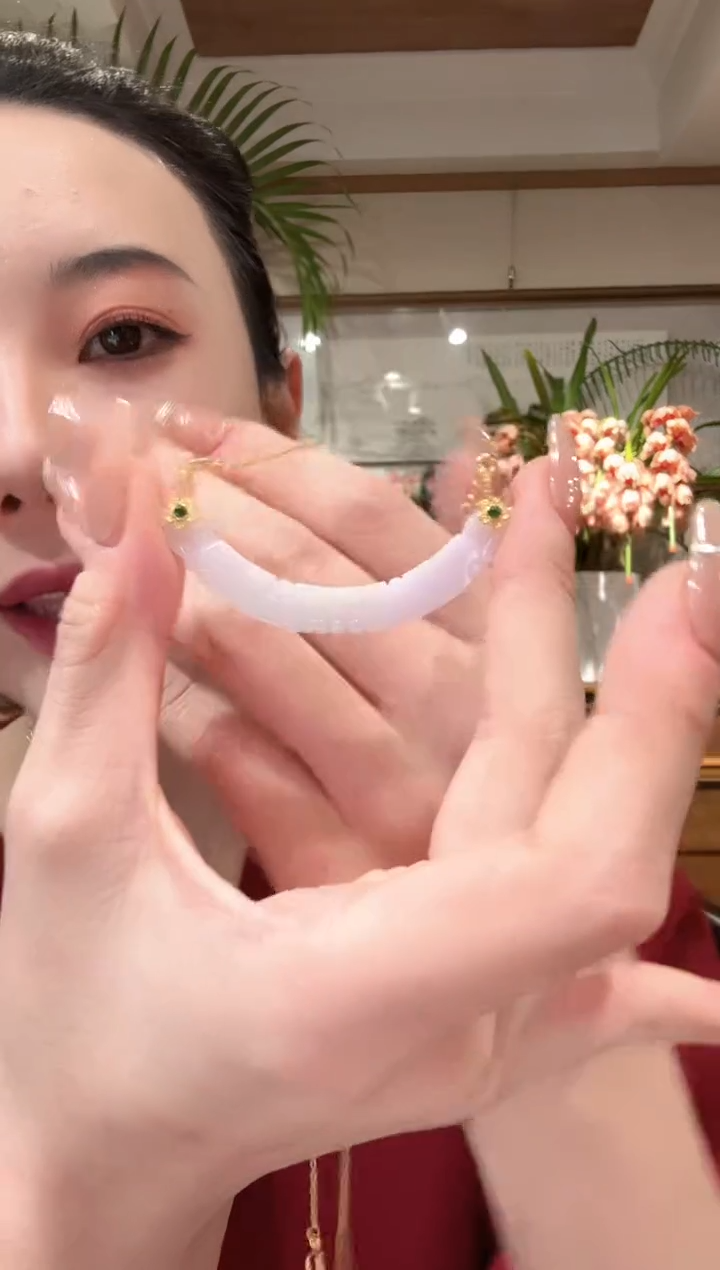 【闪购商品】翡翠颈饰未镶嵌国风