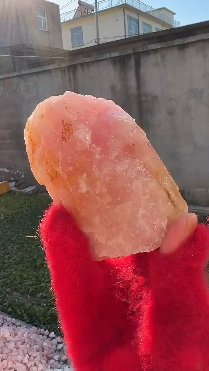 【闪购商品】水晶摆件未镶嵌粉水晶 570