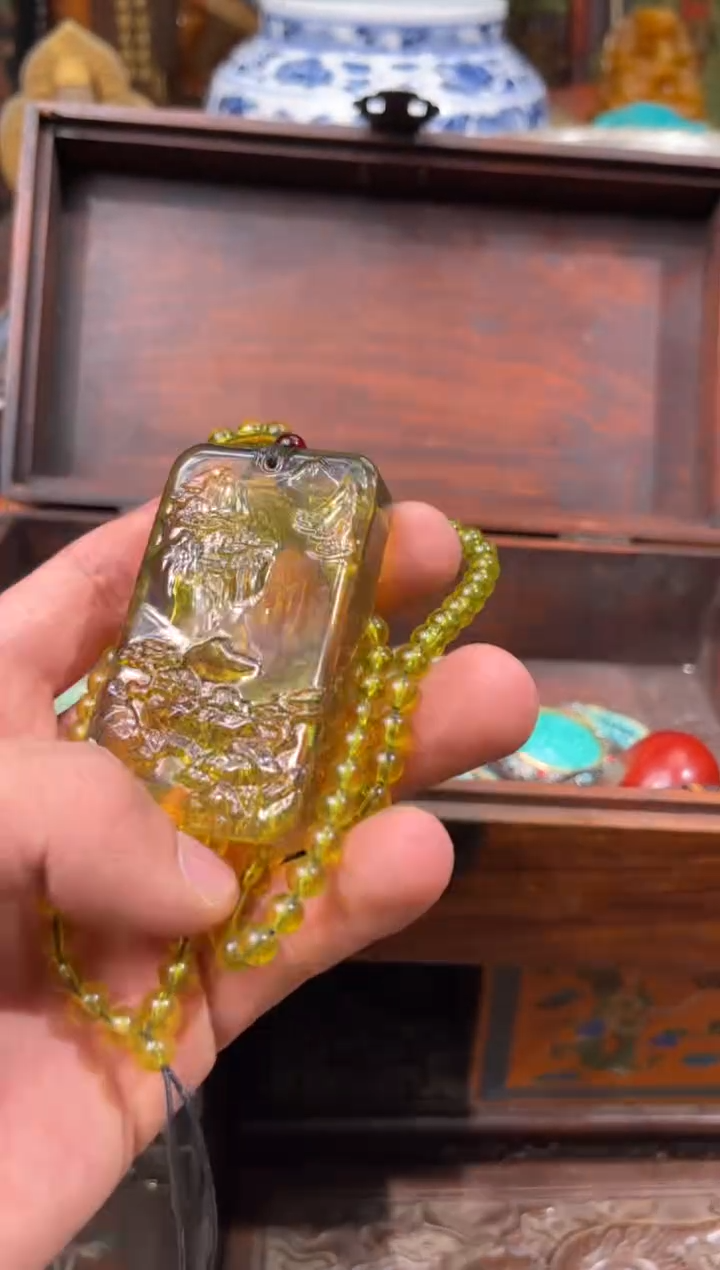 【闪购商品】琥珀颈饰未镶嵌46羊羊羊羊羊羊羊羊