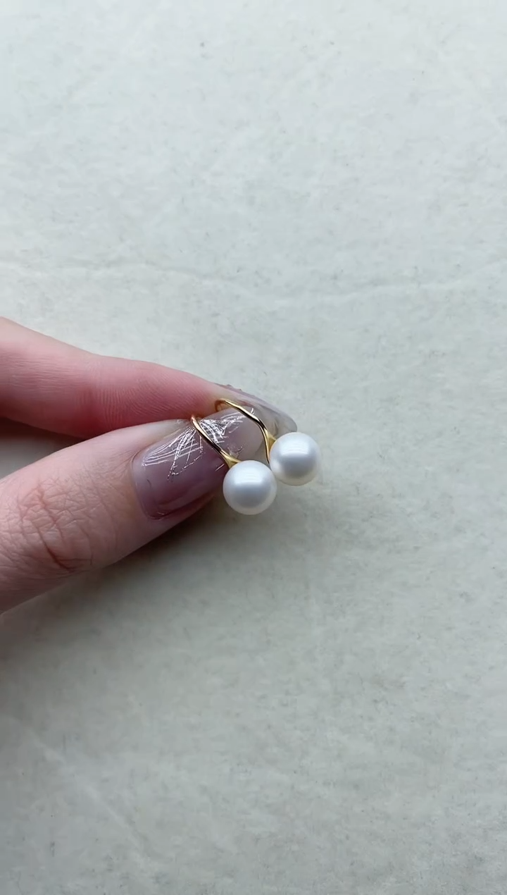 【闪购商品】淡水珍珠耳饰银S925镶嵌59