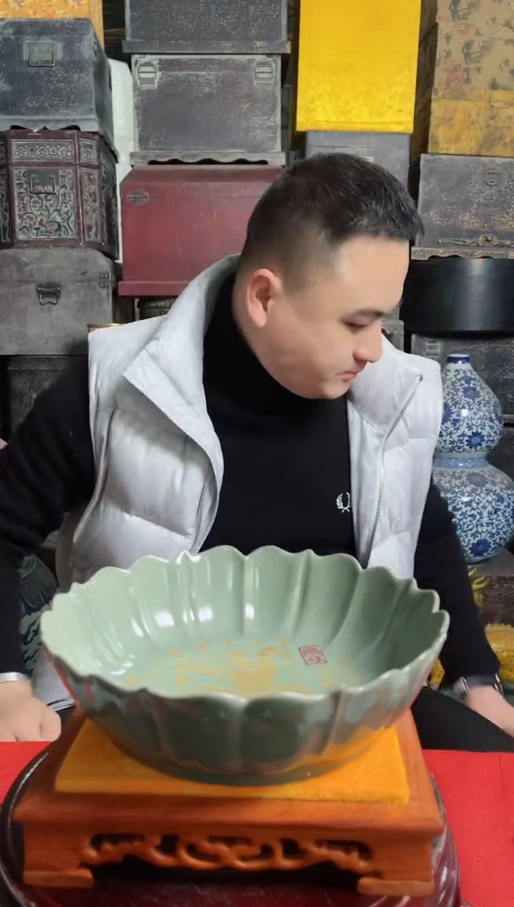 摆件陶高端陶瓷L455