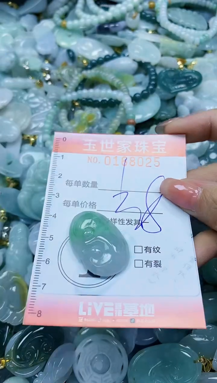 【闪购商品】翡翠颈饰未镶嵌闪购0168025