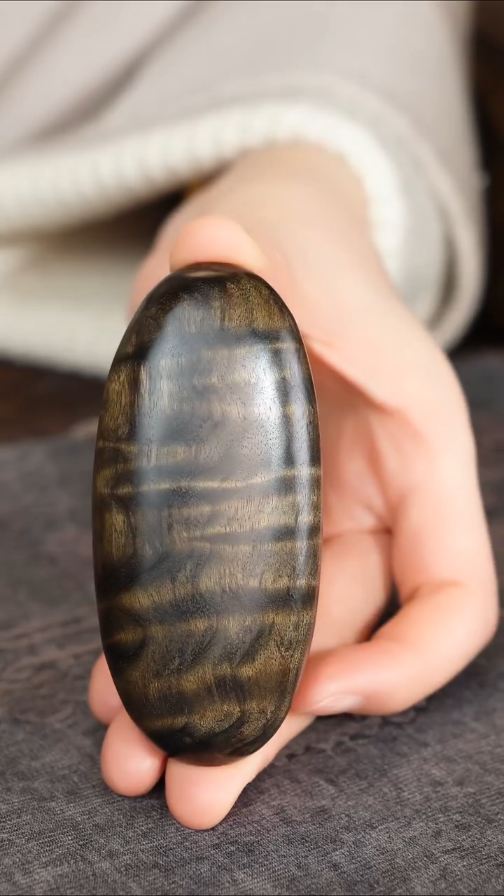 乌木类家具金丝楠阴沉木 满纹手把玩