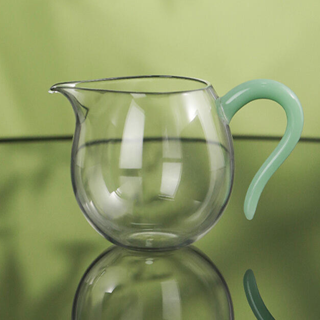 禾器 晶彩 泓然透明公道杯 高颜值分茶器高品质家用茶海耐热防烫