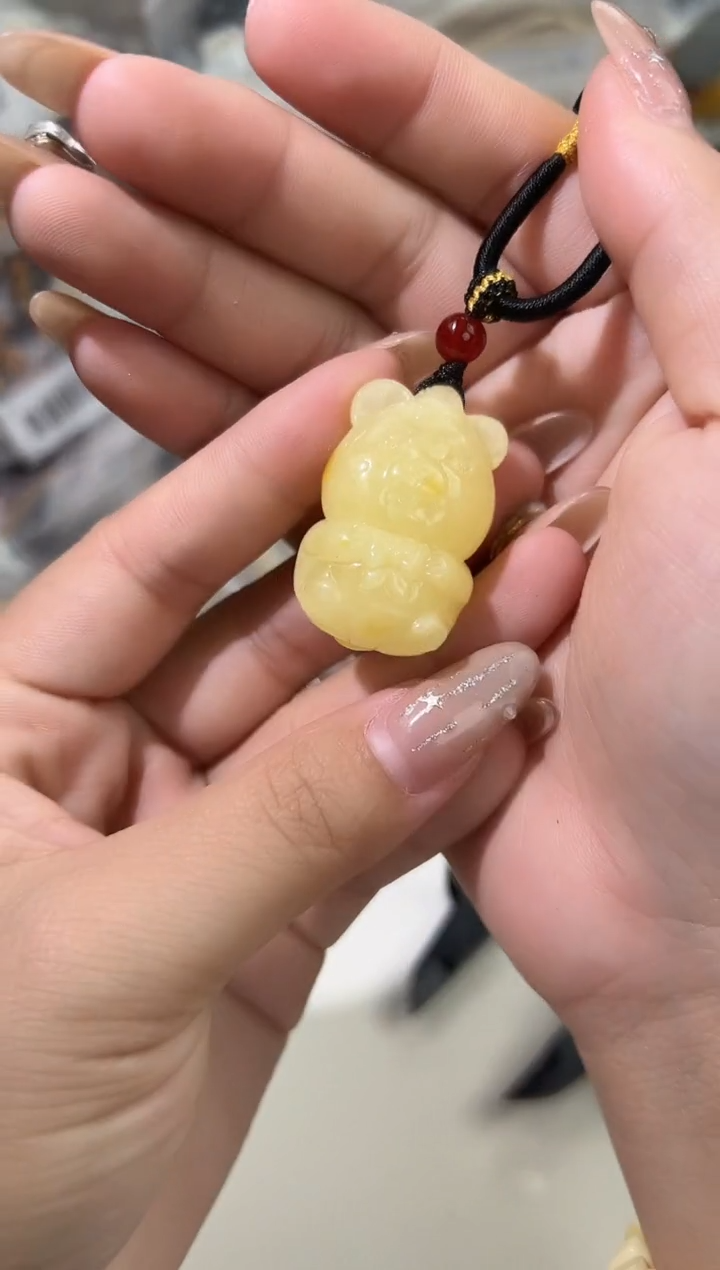裸石琥珀未镶嵌天然琥珀蜜蜡吊坠