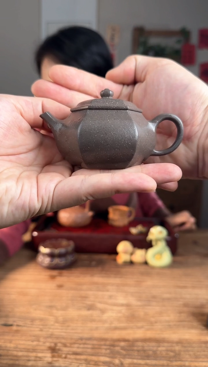 【闪购商品】紫砂茶壶小六合  豆碧