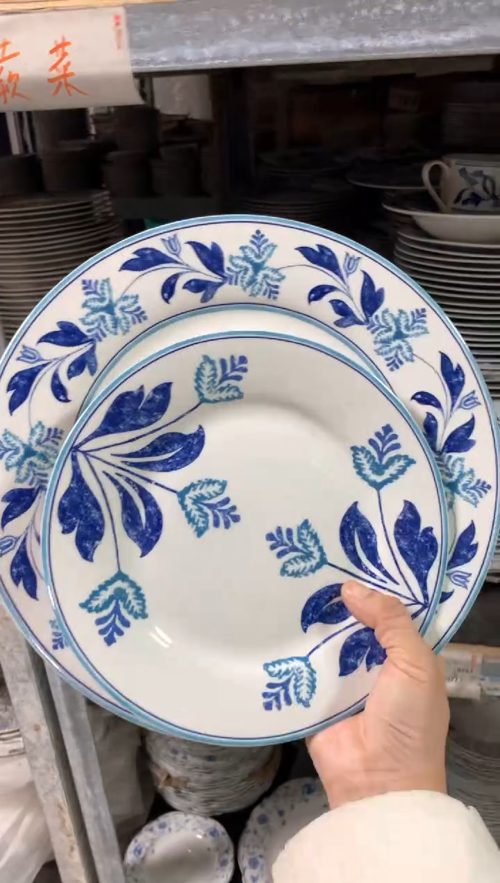 【闪购商品】瓷片陶瓷原单CC430餐具1个