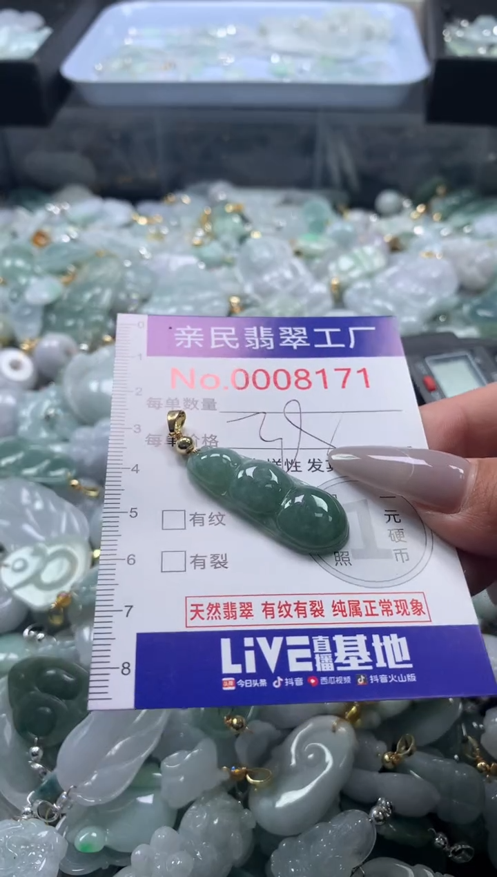 颈饰未镶嵌翡翠8171