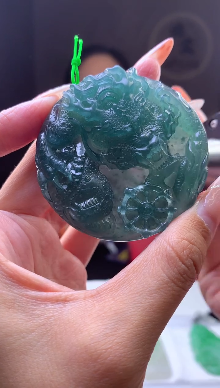 【闪购商品】定制翡翠未镶嵌挂件发货（拍一发一）