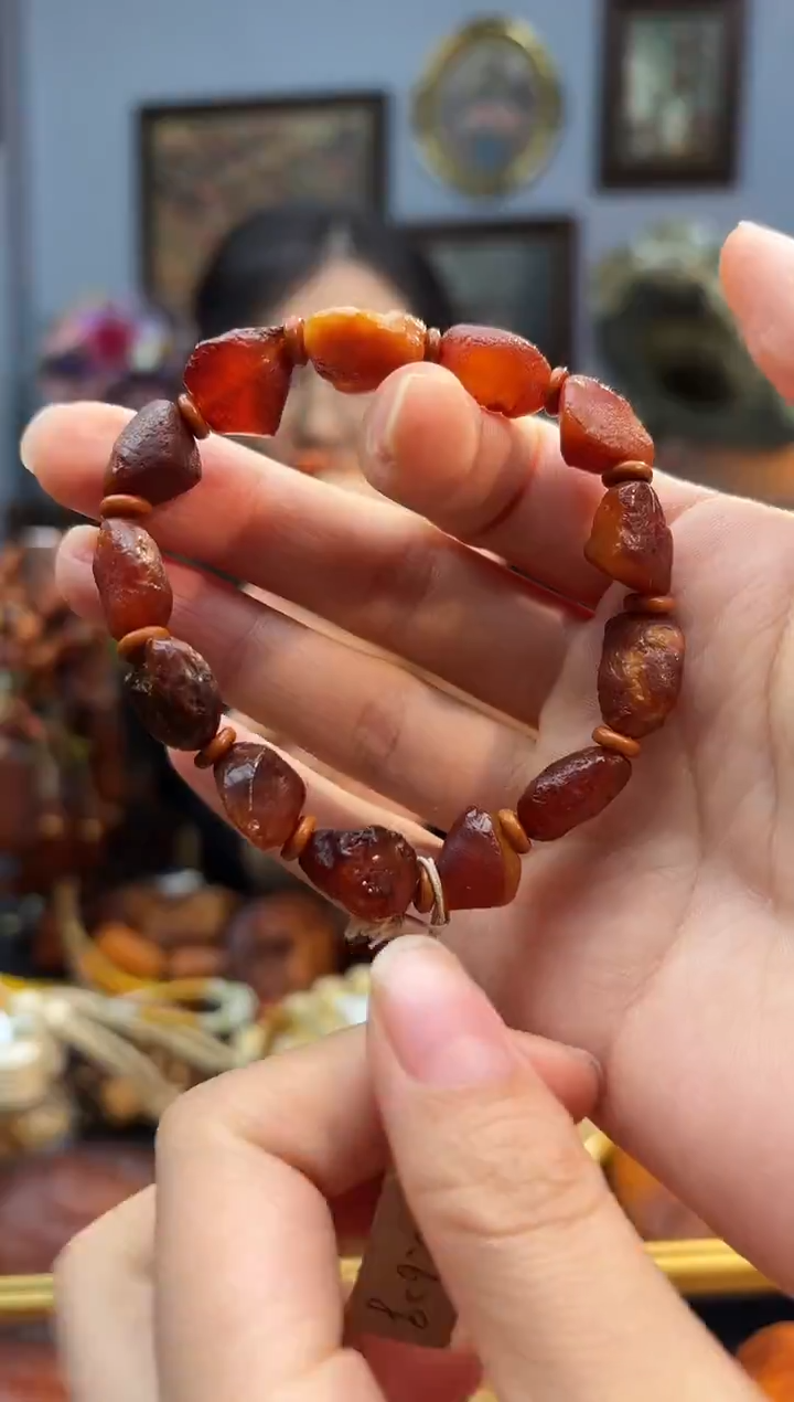 手串琥珀未镶嵌手串