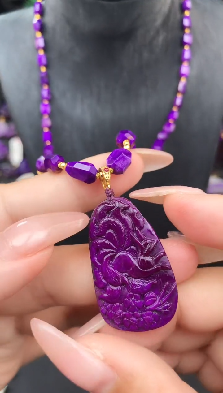 【闪购商品】苏纪石（舒俱来）九尾狐未镶嵌.