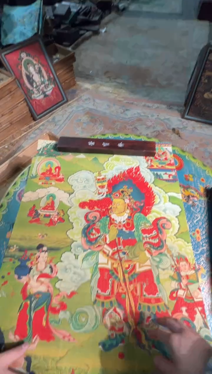 卷轴画卷轴画奥奥的唐卡