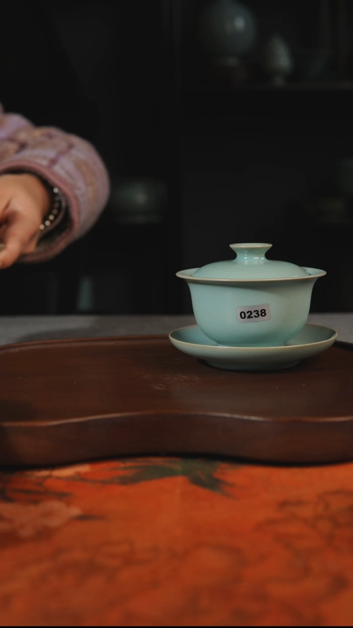 杯子瓷创****辰汝州原产地原矿仿古老釉q238