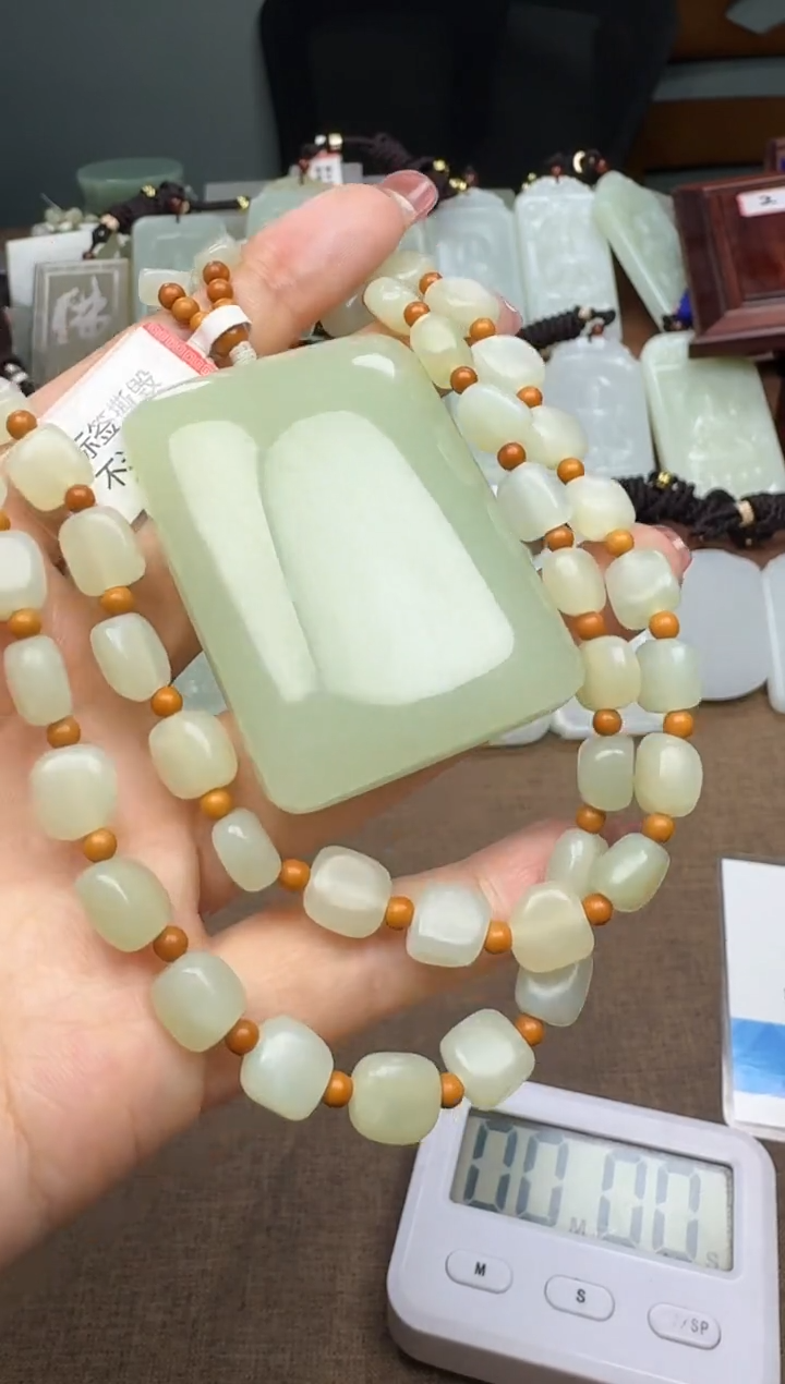 【闪购商品】和田玉颈饰未镶嵌和田玉挂件