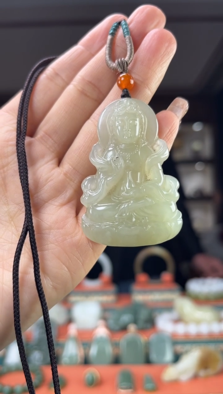 【闪购商品】和田玉颈饰未镶嵌佩佩