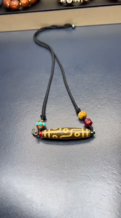 玛瑙/玉髓项链未镶嵌藏式经典9y项链