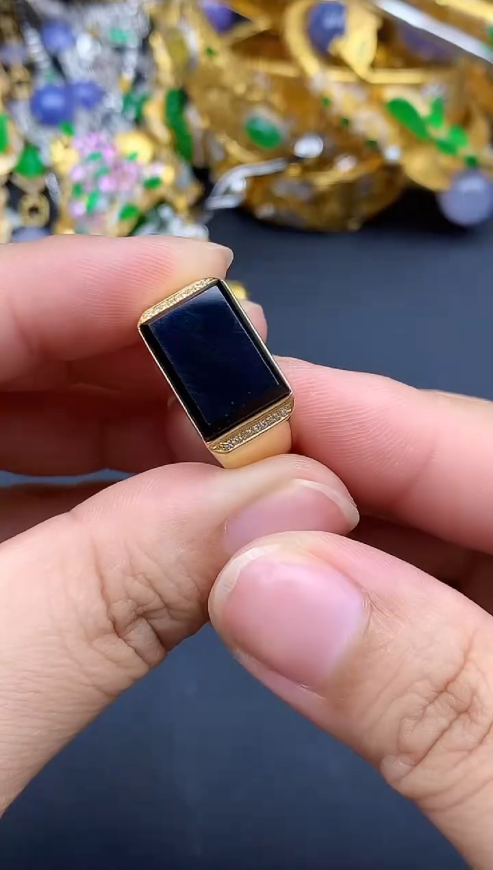 未镶嵌戒指翡翠293-春日珠宝