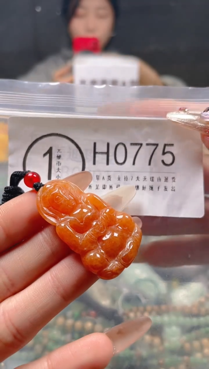 【闪购商品】翡翠颈饰未镶嵌/H/翡翠A货一图一物