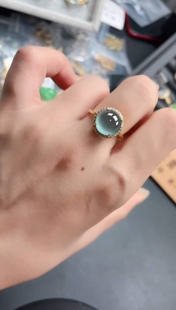 未镶嵌戒指翡翠111111