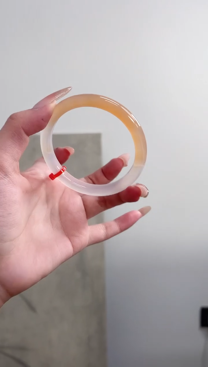 【闪购商品】玛瑙/玉髓手镯未镶嵌58-59圈 需要包容