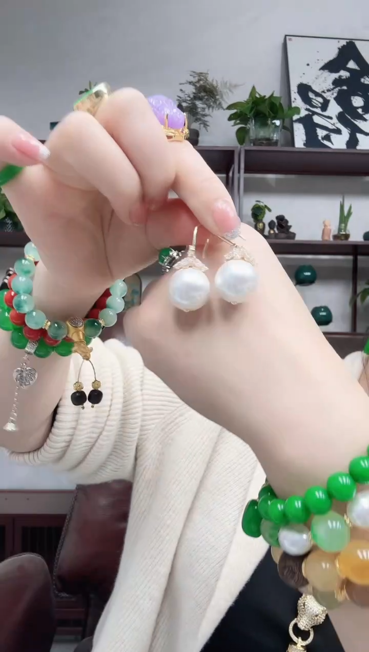 无非金属861编号耳坠