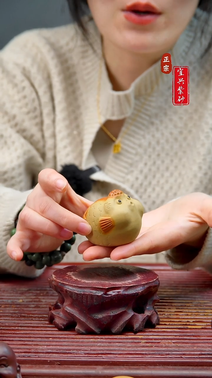 紫砂茶宠宜兴紫砂茶宠摆件