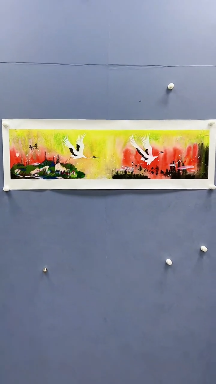 【闪购商品】绘画赵燮绘画2.2平尺仙鹤