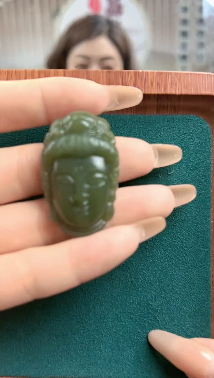 【闪购商品】和田玉颈饰未镶嵌佛头吊坠