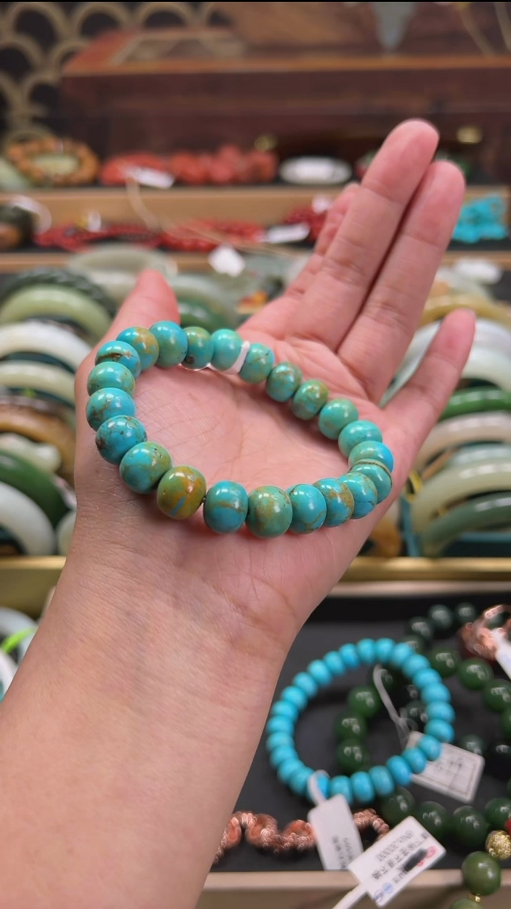 未镶嵌绿松石手串苏*1