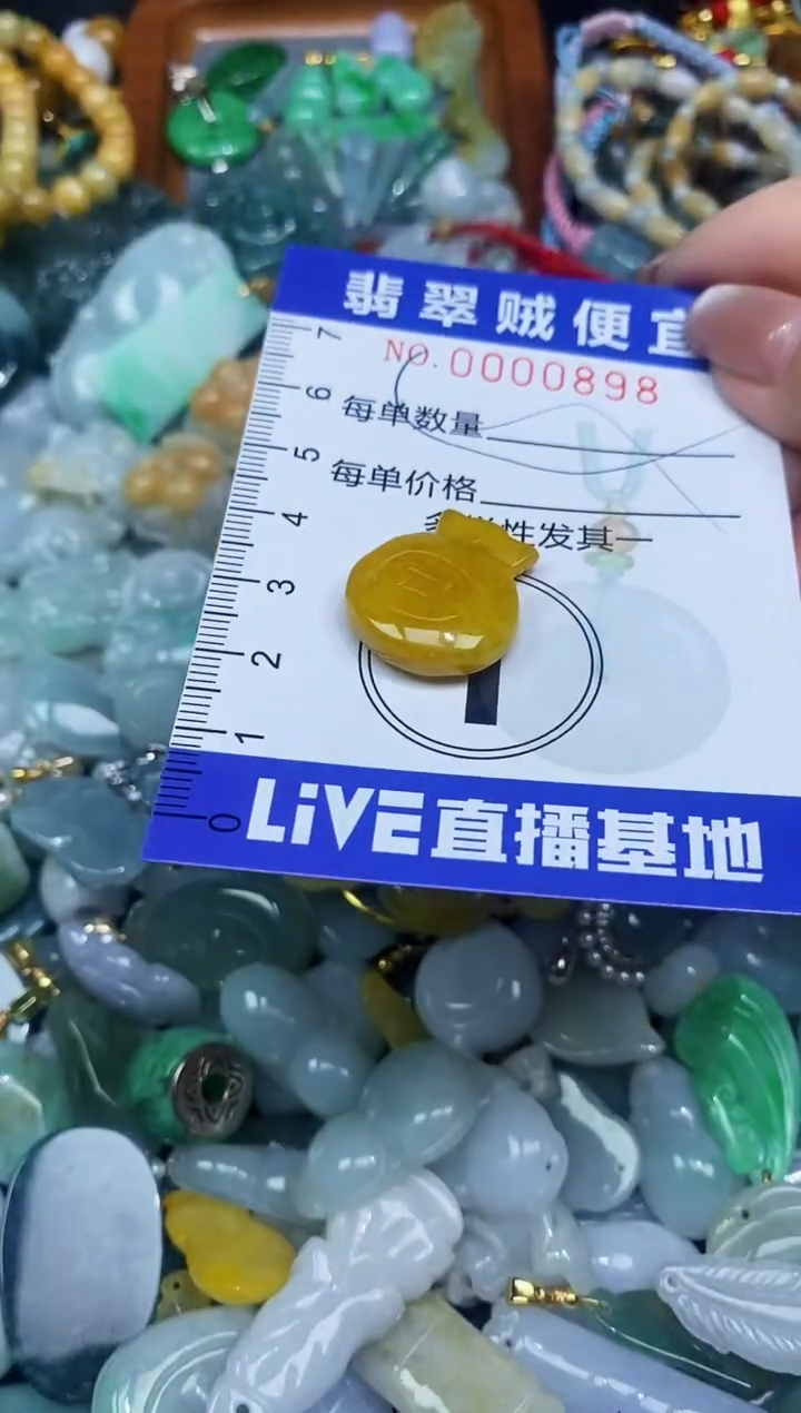 【闪购商品】翡翠颈饰未镶嵌闪购0000898多样性发其一