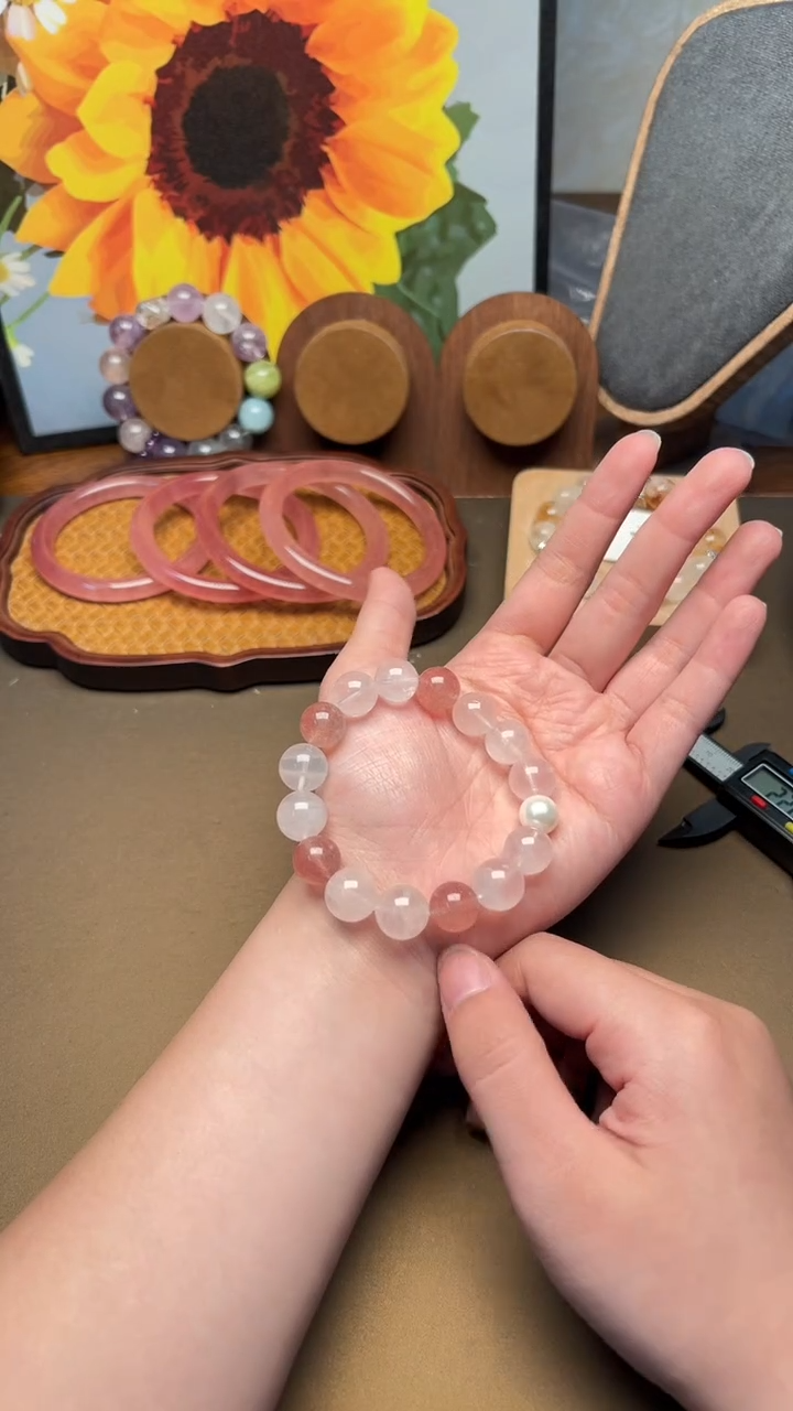 未镶嵌手串水晶1