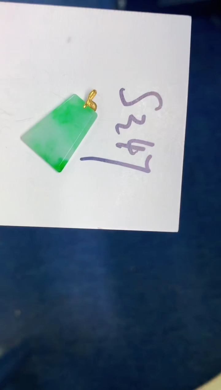 【闪购商品】翡翠颈饰18K金镶嵌000000000