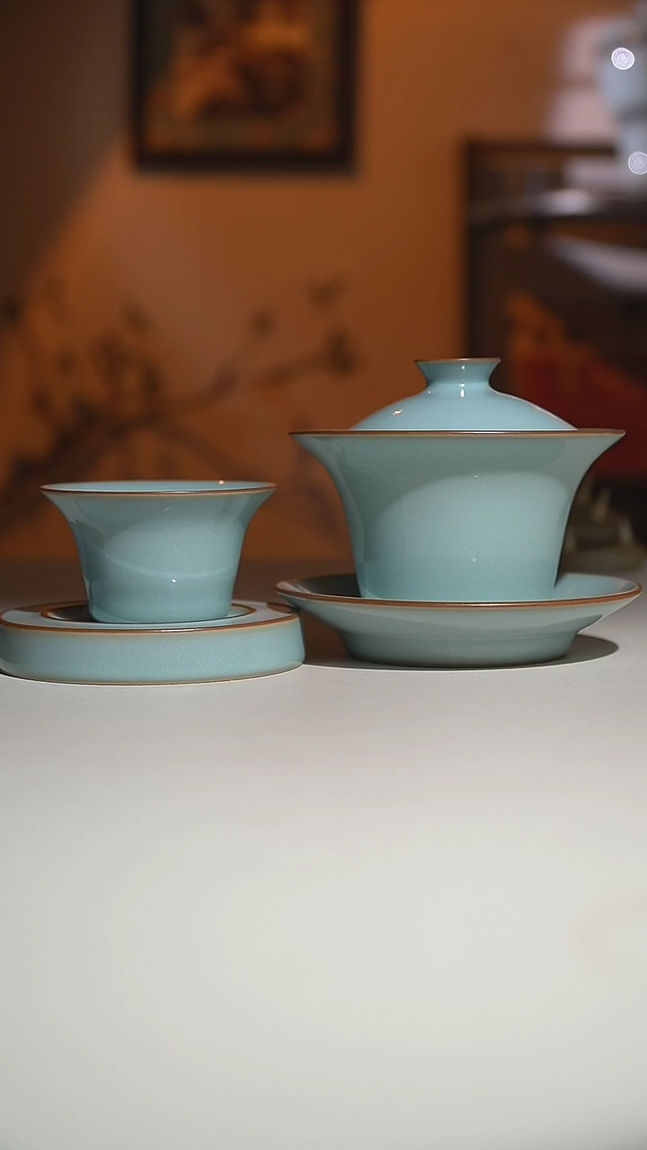 【闪购商品】其他天青三才小马蹄三件套