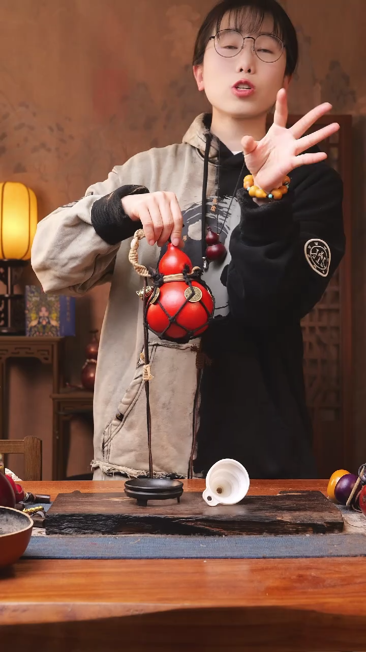 【闪购商品】223号精品大漆葫芦防腐防渗装水茶酒