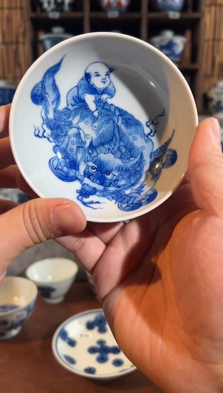 【闪购商品】960天禄言瓷的手绘茶器