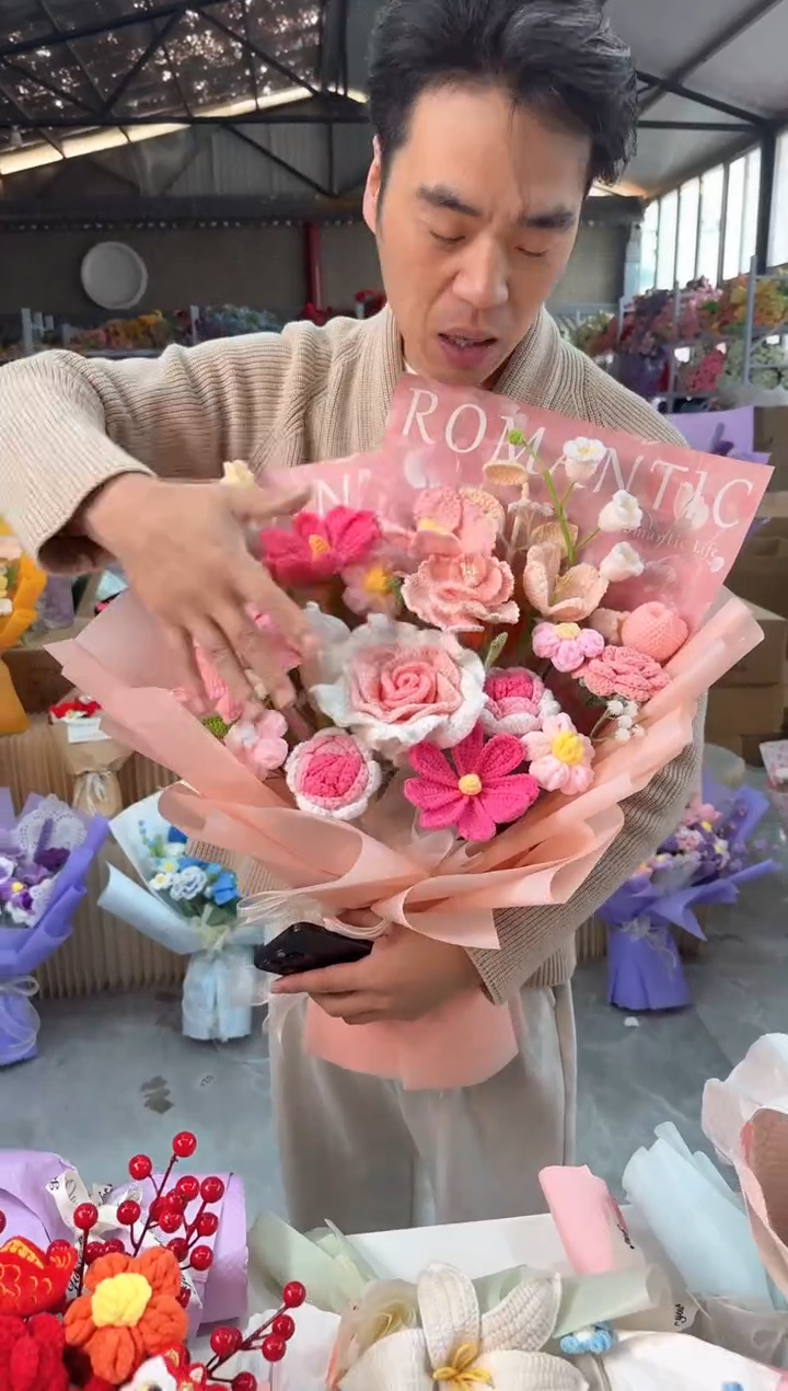 非遗手工花束孤品清仓!!!!!