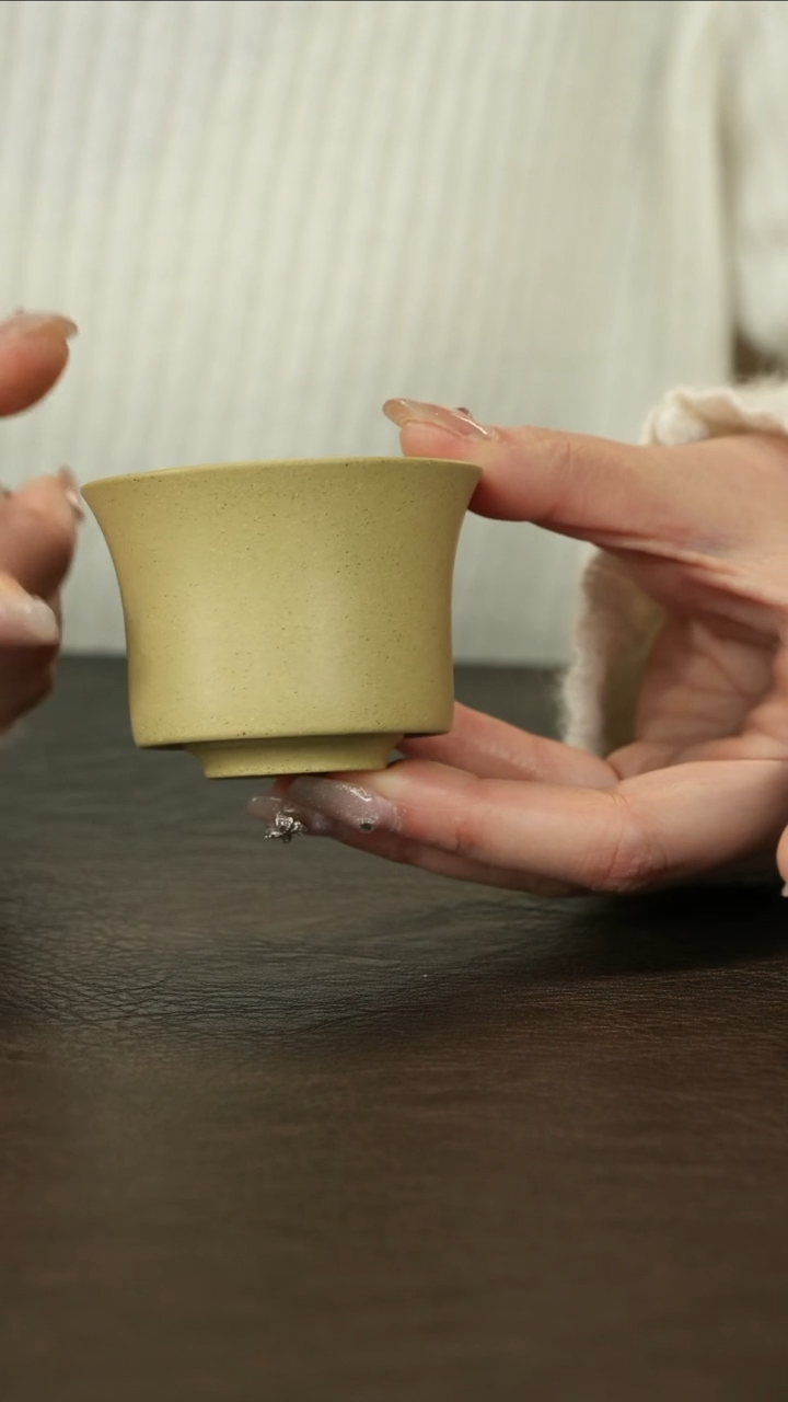 【闪购商品】紫砂茶杯直播福利本山绿泥马蹄杯小