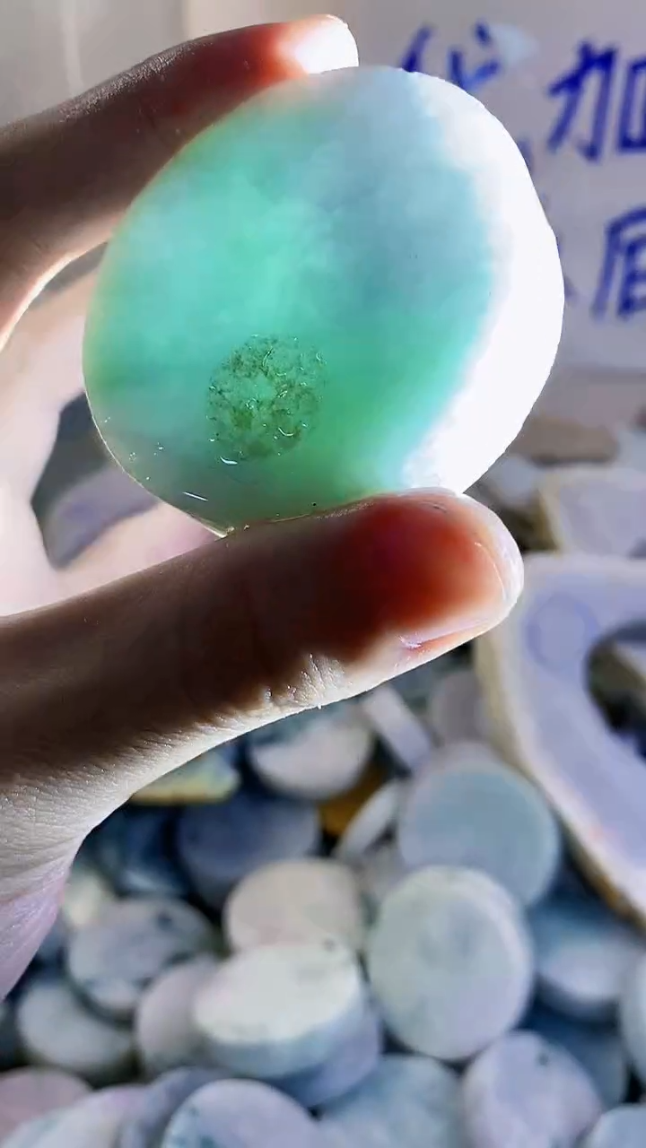 裸石翡翠纯天然A货翡翠95